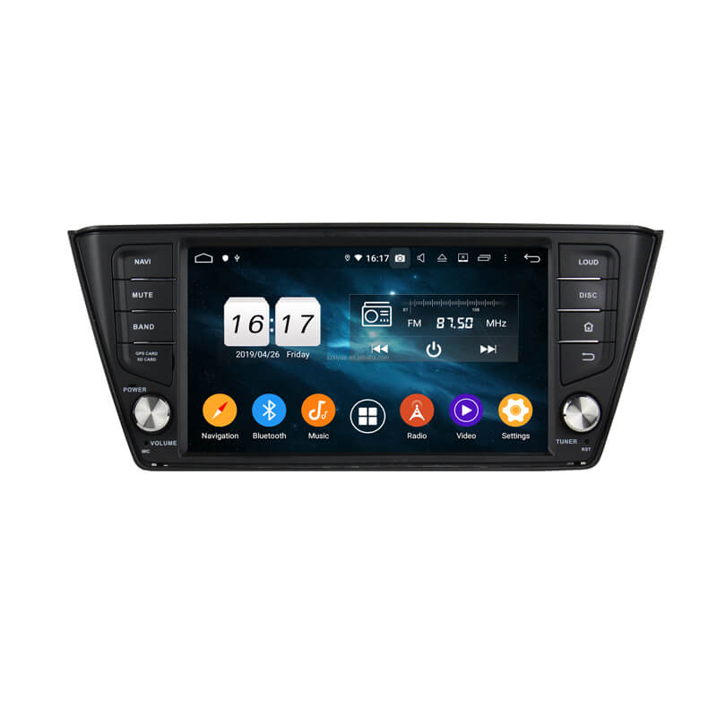 KD-8011 KLYDE Android Car Navigation Multimedia System for Skoda Fabia