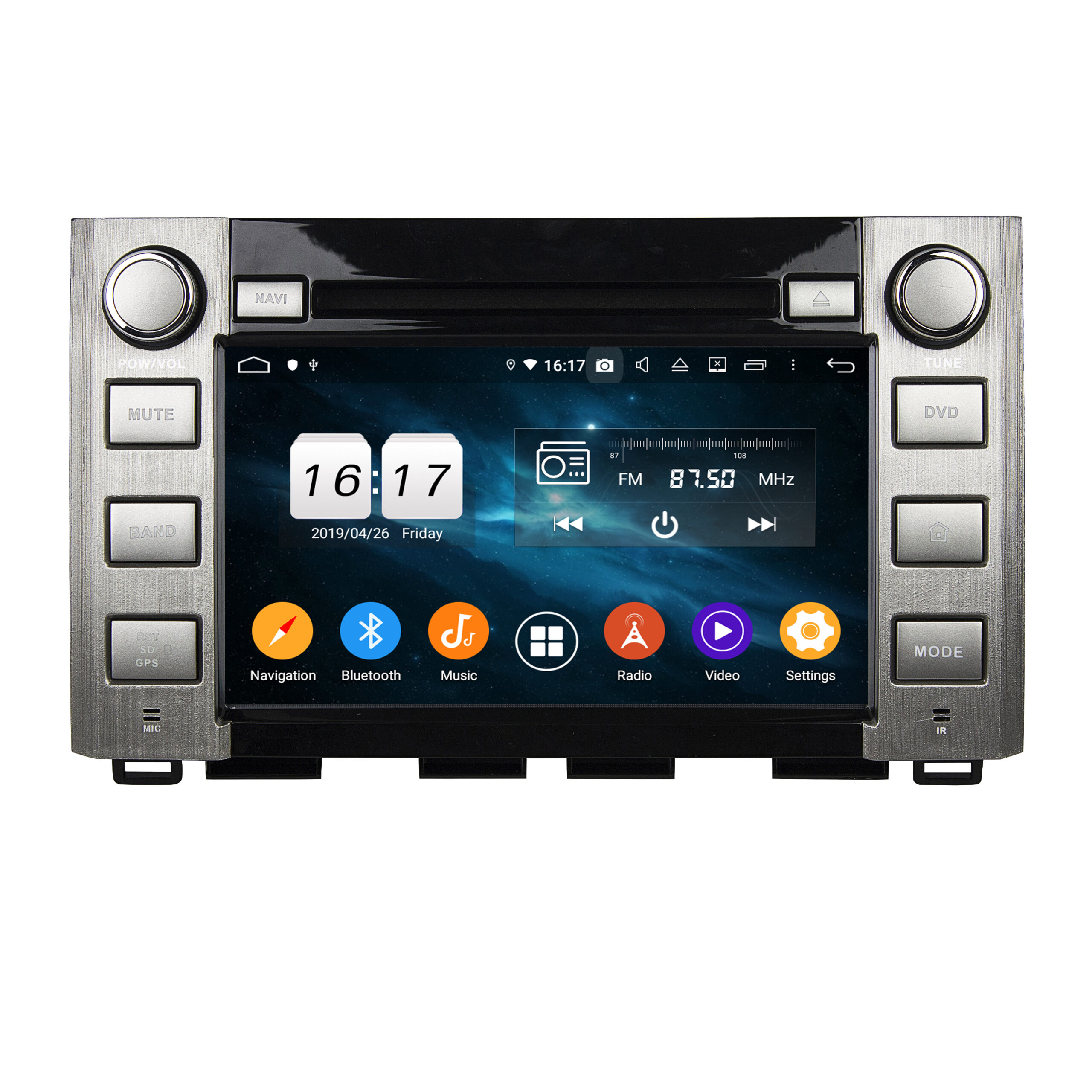 KD-8098 KLYDE DSP android touch screen car stereo multimedia player for Toyota