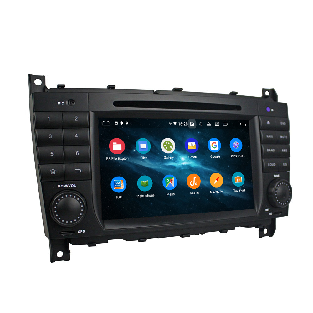 KD-7218 car radio car video android screen for Benz CLK-Class