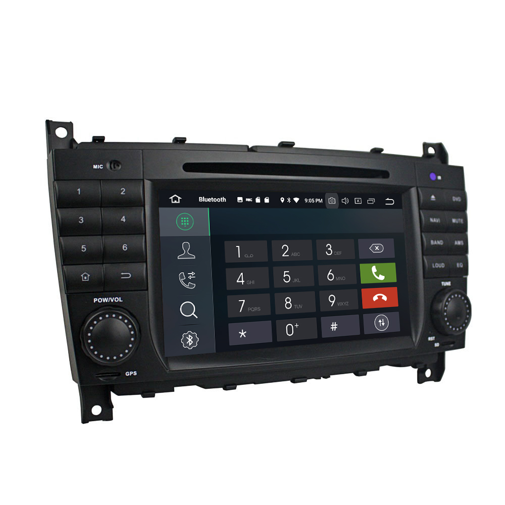 KD-7218 car radio car video android screen for Benz CLK-Class