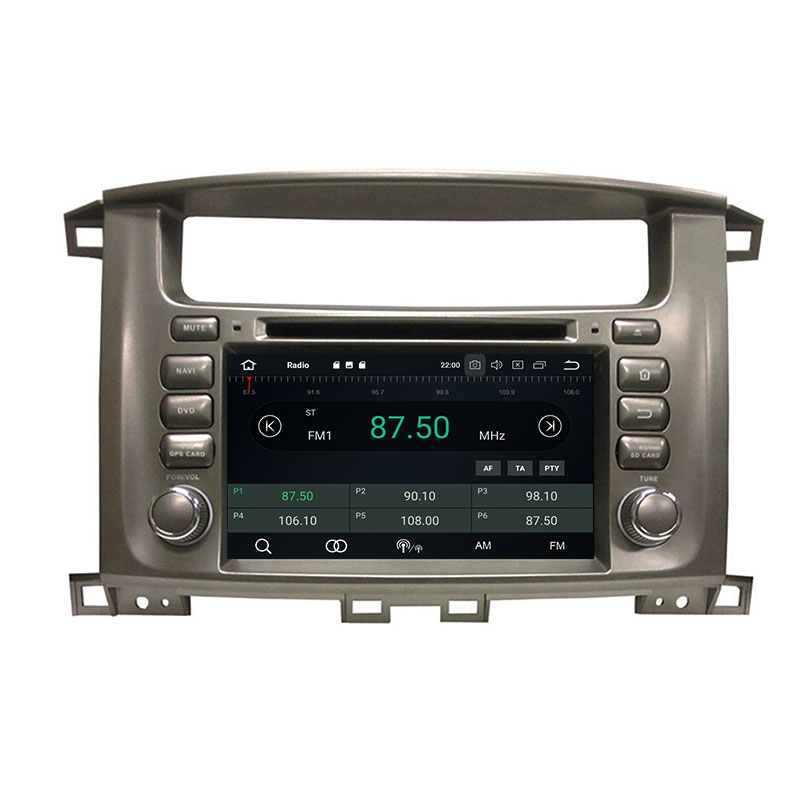 KD-7020 car multimedia system car radio stereo with bluetooth capability for Lander Cruiser