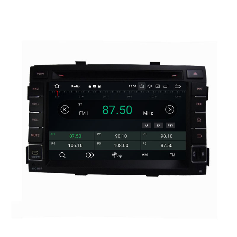 KD-7042 KLYDE android auto stereo car radio with DSP GPS for SORENTO