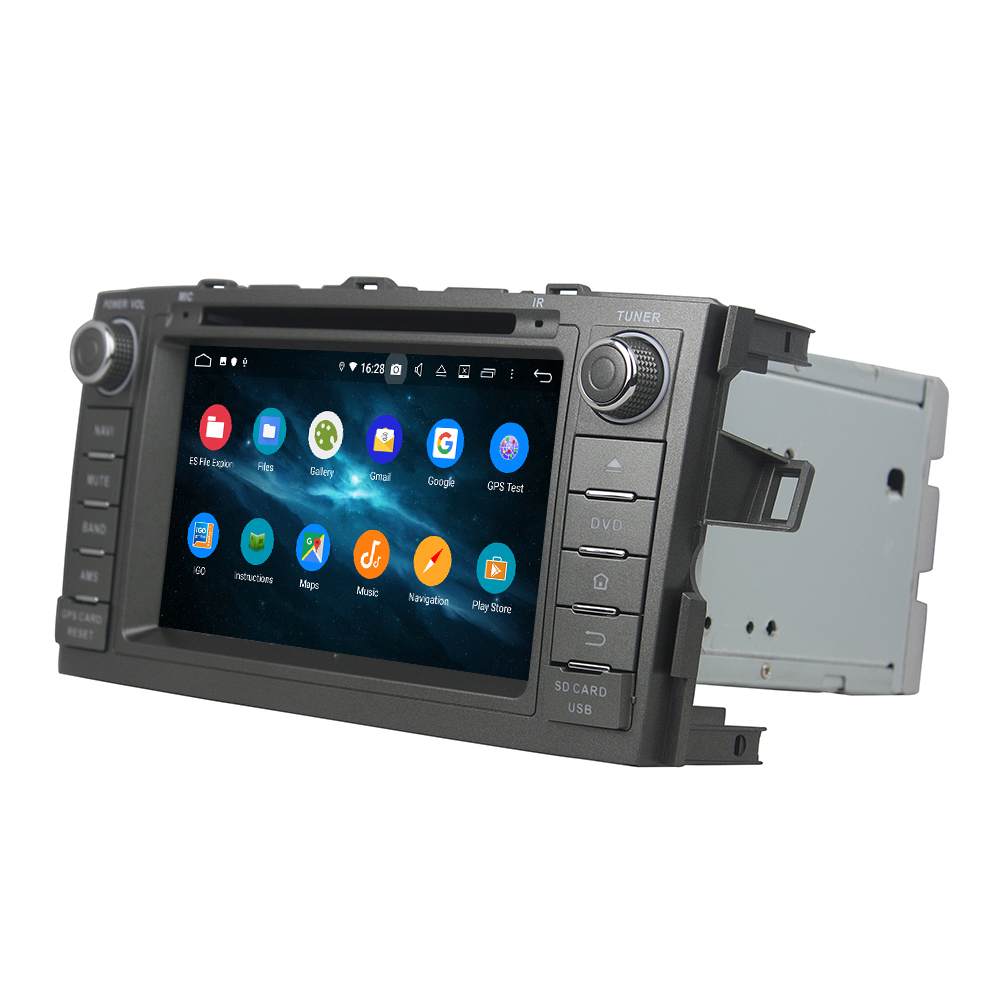 KD-7404 KLYDE cheap bluetooth car stereo android car video for  Toyota AURIS  2007-2012