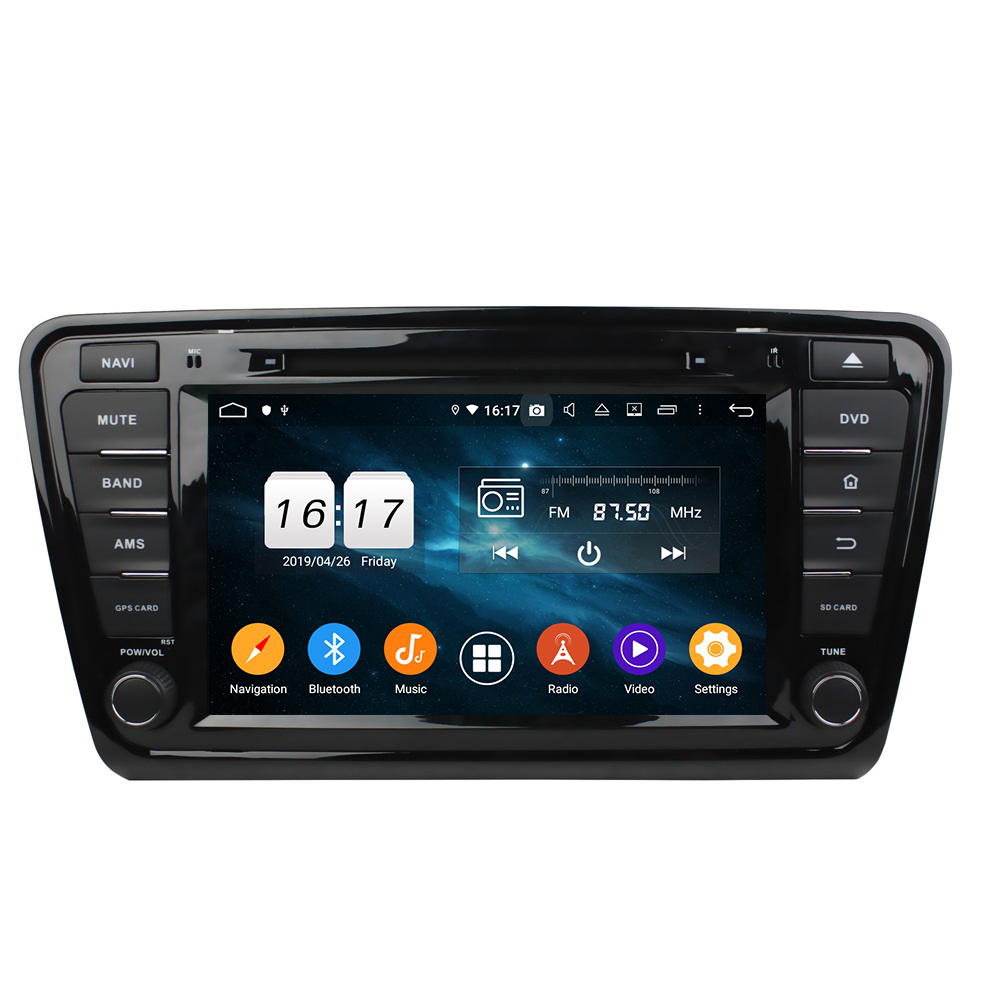 KD-8035 KLYDE Android Car Navigation Multimedia System for Skoda Octavia