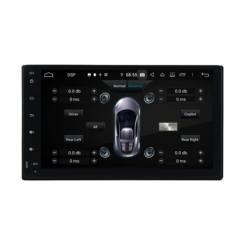 KD-9015 dual touch screen car stereo car navigation player for Fortuner